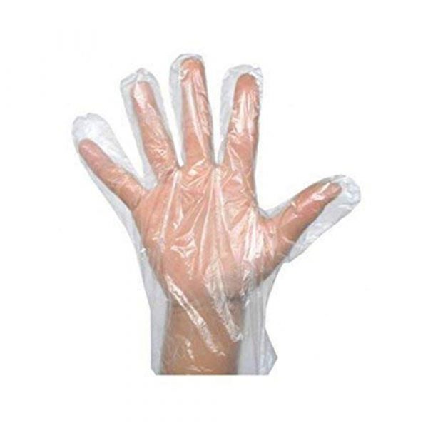 disposable transparent hand gloves